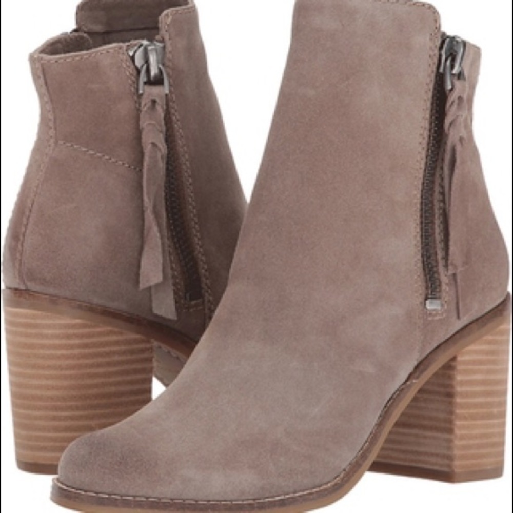 Dolce Vita Lanie Double Zip Booties